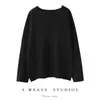 Suave y Acogedor Cachemir Cálido Estilo Perezoso 2026 Otoño e Invierno Nuevo Suéter de Punto Holgado para Mujer Off-The-Shoulder Suéter de Capa Interior
