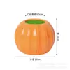 Maceta de Caqui Maceta de Plástico Jarrón Imitación Caqui Maceta Ruyi de Caqui Cerámica Imitación Flocado Decoración Festiva Adornos Decorativos