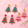 Novos Brincos de Árvore de Natal Estrela Moda Design Feminino Brincos de Luxo Leve Marca Tendência Europeia e Americana Brincos Personalizados