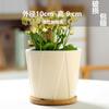 Vaso de Flores Cerâmico Estilo Ins Nórdico fosco simples para interior Phalaenopsis tulipa verde vaso grande para plantas verdes