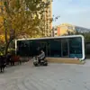 Estación de Ocio y Entretenimiento al Aire Libre Kiosco del Parque Casa Integrada con Aire Acondicionado Aislamiento de Tres Capas Cabaña de Manzana B&B