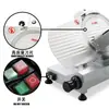 Jinkun Comercial Transfronterizo Cuchilla de Acero al Carbono de 12 Pulgadas 300 mm Rebanadora Semiautomática para Rollos de Res y Cordero
