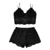 Comércio Exterior Europeu e Americano Lingerie Erótica Lingerie Sexy Feminina Conjunto de Renda de Duas Peças Erótico Atacado qqny mulher