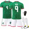 2526 Uniforme de Fútbol Local de México Jersey de Hernández 14 Traje de Uniforme de Equipo Loserano de Álvarez