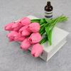 Fabricante Venta al por Mayor Pu Tulipán Tacto Realista Flores Artificiales para Hogar Fotografía, Boda y Decoración de Sala de Estar Ramo Accesorios