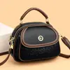 Bolso Pequeño Redondo Versátil de Verano para Mujer Bolso Cruzado con Textura de Lujo Ligero Bolso de Hombro Bolso de Mano de Alta Gama de Tendencia Transfronterizo