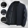 Nuevas Chaquetas Finas de Primavera para Hombres de Mediana Edad, Chaquetas Holgadas para Papá, Ropa Casual para Hombres de Mediana Edad y Mayores, para Hombres