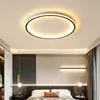 Lámpara de techo circular minimalista LED de espectro completo para proteger los ojos lámpara de dormitorio lámpara de ambiente para sala de estar estudio accesorio de iluminación