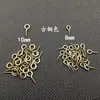 Unha de Ângulo de Ovelha Acessórios de Joias DIY Feitos à Mão Unha de Olho de Ovelha Acessórios de Gota de Cola de Cristal Acessórios de Metal Chaveiro 25