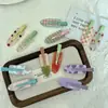Corea del Sur Niña Dopamina Colorido Clip Horquilla Pomelo Clip Lateral Ins Clip Sin Costuras Clip para Cabello Roto Femenino