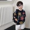 Camiseta de Verão Infantil Manga Curta Estilo Novo Versátil Amorosa Gola Redonda Infantil Bebê Estilo Coreano Versátil Tendência Top