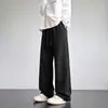Nuevos pantalones casuales estilo americano de otoño, pantalones masculinos vintage tie-dye, pantalones rectos holgados, pantalones de pierna ancha modernos para hombre