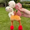 Nuevos coleteros florales de Mickey Mouse para mujer, liga para moño creativa de otoño e invierno, lindo coletero de Mickey Mouse con lunares