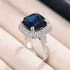 Venta Directa de Fábrica Cao Shi Anillos de Moda para Mujer, Nuevo Anillo Individual de Diseño Geométrico, Joyería de Nicho para Bodas y Propuestas