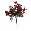 Materiales de Flores Simuladas para Uso en Exteriores, Resistentes al Sol y a los Rayos UV, Plantas Simuladas Que No Se Desvanecen, Ramos de Plantas Simuladas para Exteriores Resistentes al Sol