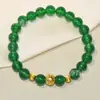 Pulseira de calcedônia natural transparente de gelo pulseira de ágata temperamento fashion retrô verde yang joias de alta qualidade atacado de fábrica