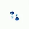 Pendientes de Acero de Titanio 316 con Forma de Disco Redondo, para Cruce de Fronteras Europeas y Americanas, con Tachuelas de Zirconia de Colores para Hélice Auricular, Tachuelas Cocleares, Joyería para el Oído, Venta Directa al por Mayor