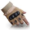 Guantes de Medio Dedo de Concha Dura de Fuerzas Especiales para Combate de Fan del Ejército Ruso para Hombre Tácticos Resistentes a Cortes Entrenamiento Deportivo al Aire Libre