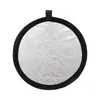 Reflector Pequeño Mini 30cm Blanco Plateado 2 en 1 Dorado y Plateado 5 en 1 Apilable Portátil 30cm Fotografía Luz Suave Relleno de Luz Tablero