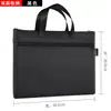 Maletín de Negocios con Logo para Hombre de Tela Oxford Bolsa para Computadora Impermeable Bolsa para Documentos de Conferencia de Información Impresión