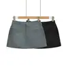 Saia Terno Sexy Leve e Madura para Mulheres Outono Novo Saia Evasê Saia Curta Sexy que Cobre o Quadril Saia de Cintura Alta com Efeito Emagrecedor
