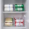 Caja de Almacenamiento de Coca-Cola Sin Tapa Transparente Plástico PET Grande Refrigerador Almacenamiento de Verduras Cerveza Estante de Almacenamiento para Refrigerador