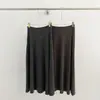 ¡Lunares estilo coreano! Falda de paraguas de línea A de longitud media para otoño 2026 para mujer, disimula el abdomen y estiliza la figura
