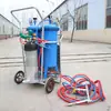 Máquina de pulverización hermética rápida Mine máquina de pulverización hermética rápida móvil máquina de pulverización hermética rápida QKP-1