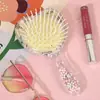 Peine de Cojín de Aire Transparente, Peine Masajeador de Bolsa de Aire, Peine para el Cabello con Forma de Corazón, Peine Esponjoso de Estrella, Alta Apariencia, Personalizable