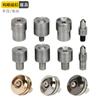 Herramienta de montaje manual de hebilla magnética de ojo de aire de 17 mm hebilla de succión magnética hebilla redonda para billetera presión manual molde eléctrico