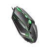 Mouse USB Alámbrico para Juegos E-Sports Wolf Spider S31 Luminoso Colorido Mouse para Computadora de Escritorio Oficina Negocios Hogar