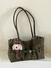 Bolso de Axila Retro de Nicho para Mujer 2026 Nuevo de Moda Tendencia Estilo Coreano Bolso Tote de Gamuza y Felpa Bolso de Hombro Simple