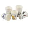 Vasos de Papel Desechables para Uso Doméstico y de Oficina, Impresos con Publicidad para Té con Leche, Leche de Soya y Bebidas Calientes, 9 Onzas, Personalizables para Publicidad