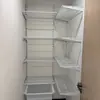 Quarto de Armazenamento 800 Prateleiras de Parede, Estrutura Simples de Metal para Armazenamento Combinado Guarda-Roupa, Armazenamento em Múltiplas Camadas