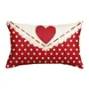 Funda de Almohada para el Día de San Valentín Transfronteriza, Decoración de Ambiente Festivo, Funda de Cojín para Sofá del Hogar, Funda de Cojín para Dormitorio con Estampado de Amor