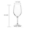 Copa de vino de plástico transparente resistente a caídas, de acrílico, PC y tritan, venta al por mayor