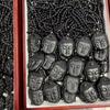 Colgante de collar Bingyao de hielo alto obsidiana marrón cadena para suéter colgante largo collar Bingyao se puede enviar en nombre