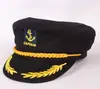 Etiqueta Bordada Sombrero de Fiesta Navideña para Actuación Sombrero de Evento Ancla Bordada Espiga Sombrero de Capitán Sombrero de Atrezo Gorra Plana para Hombre