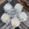 Acessórios de Nail Art com Glitter Fino de Natal Celebridade da Internet Luz Flash Areia Fina de Luxo Decoração de Patch de Unha de Floco de Neve Venda por Atacado