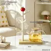 Estante de Almacenamiento para Tazas de Manzana de Dibujos Animados Soporte para Tazas con Forma de Árbol Mesa Soporte para Tazas de Café Tazas de Té Creativo Colgador de Tazas