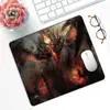 Mouse Pad Desenho Animado Anime Estilo Bidimensional Pronto para Envio Bordas Costuradas com Precisão Tapete Publicitário Pequeno Atacado Mouse Pad