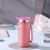 Taza Térmica Nueva, Elegante y de Alta Calidad, de Titanio Puro, con Correa para Llevar, Taza Portátil para Coche, Separación de Té y Agua, Taza Magnética para Café