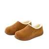 2026 Año Muller Zapatillas de Felpa para Patatas Pequeñas Aumentador de Altura Zapatos Birkenstock Cobertura Total Forradas de Felpa Suela Gruesa Zapatos de Algodón Cálidos Birkenstock Mujer