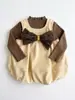 Conjunto de Estilo Retro para Niñas de Otoño e Invierno Vestido Chaleco con Lazo Niña Pequeña Suéter con Felpa Ropa Interior Base Ropa Cálida de Invierno