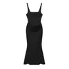 Moda Feminina Europeia e Americana Transfronteiriça Primavera 2026 Aliexpress Venda Quente Vestido Bodycon Elegante Sem Costas com Toque de Luxo, Tendência do Instagram