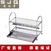 Escurridor de Platos Acero Inoxidable 304 Escurridor de Platos de Doble Capa Estante de Almacenamiento de Cocina de Acero Inoxidable Escurridor