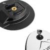 Base para cámara GoPro para tabla de surf inflable, soporte fijo de guía de timón, deportes acuáticos con hebilla D, selfie