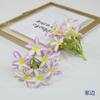 Fio de Flor de Lírio de Cristal Flor Artificial Decoração para Hanfu, Decoração de Parede, Decoração de Casa, Fio de Flores para Decoração de Casamento, Acessório para Caixa de Flores