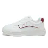Zapatillas Blancas para Mujer W003 2026 Nuevos Zapatos de Suela Gruesa para Estudiantes de Secundaria y Preparatoria, Zapatillas Casuales de Cuero Pequeñas