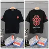 Transfronterizo. Diseño de Marca de Moda 26Ss Estampado de Letras de Herradura. Camisas Casuales de Manga Corta de Moda para Hombres, Mujeres y Parejas